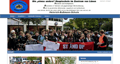 Desktop Screenshot of heinrich-bussmann-schule.de